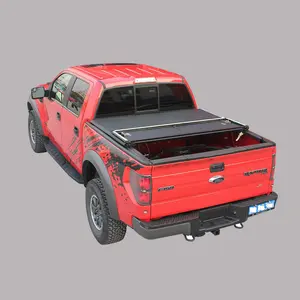 Cubierta <span class=keywords><strong>de</strong></span> <span class=keywords><strong>Carga</strong></span> para Camioneta, Plegable en Tres Partes, Suave, Compatible con <span class=keywords><strong>Ford</strong></span> F150 F-150 2009-2014 con Caja <span class=keywords><strong>de</strong></span> 5.5 pies - Product Image 1