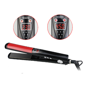 Plancha de Cabello Profesional MCH con Vapor, Peine Alisador de Cabello, Plancha Fría de Titanio, Plancha Eléctrica LED para el Hogar y Hoteles - Product Image 3