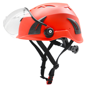 Casques <span class=keywords><strong>de</strong></span> sécurité industriels en PP avec visière, homologués CE - Product Image 5