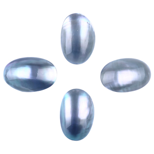 Perlas Mabe al por Mayor en Color <span class=keywords><strong>Gris</strong></span> Plateado - Product Image 3
