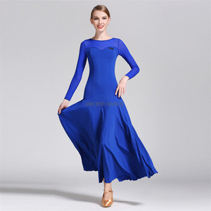 <span class=keywords><strong>Pas</strong></span> <span class=keywords><strong>cher</strong></span> Femmes Filles <span class=keywords><strong>Noir</strong></span> Rouge Longue Robe De Danse de Bal Pratique - Product Image 5