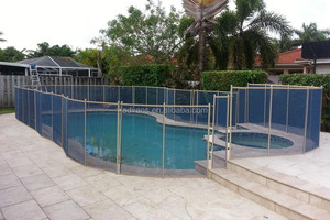 Cheap <strong>Invisible</strong> Temporary Vinyl <strong>Fence</strong> Children's Barrier Safety Swimming <strong>Pool</strong> <strong>Fence</strong>