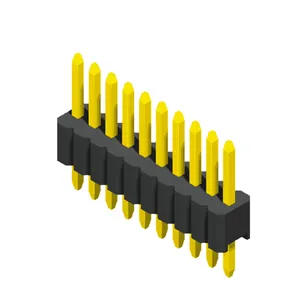 3pin connector board to board straight single row 2.54/1.27 pin header DIP/SMT available