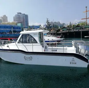 Waterwish Gaya Baru Populer Kapal Berlayar Cepat Yacht Fiberglass Kapal Mewah dengan Tangki Minyak