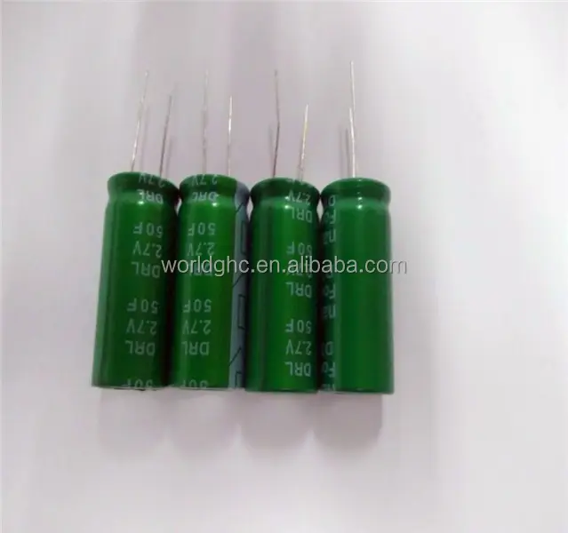 Nano force super capacitor 2.7v50f ultra capacitor, 2.7v50f componentes eletrônicos