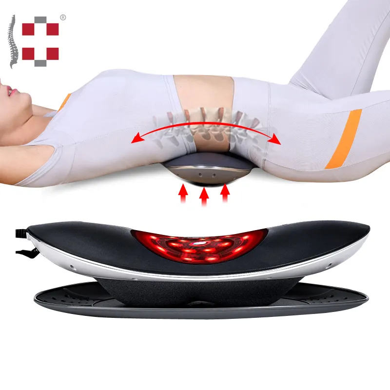 Elettrico massaggio alla schiena vibratore Posteriore Dispositivi di Massaggio per alleviare la parte bassa della schiena lungo dolore della colonna vertebrale
