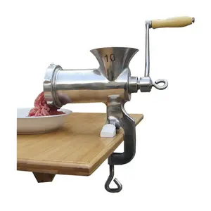 Picadora de Carne Manual de Acero Inoxidable Fácil de <span class=keywords><strong>Limpiar</strong></span> con Alta Capacidad para Uso Doméstico, en Automóviles y Autocaravanas - Product Image 1