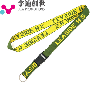 Lanière <span class=keywords><strong>de</strong></span> poignet imprimée personnalisée en usine sangle <span class=keywords><strong>de</strong></span> <span class=keywords><strong>cou</strong></span> jacquard tissée avec boucle <span class=keywords><strong>de</strong></span> déverrouillage - Product Image 3