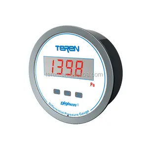 Pressure gauges digital differential pressure gauge with alarm built in buzzer and backlight