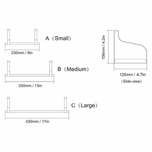 De hierro <span class=keywords><strong>y</strong></span> de almacenamiento de <span class=keywords><strong>madera</strong></span> libro de la exhibición de estante de <span class=keywords><strong>pared</strong></span> - Product Image 4