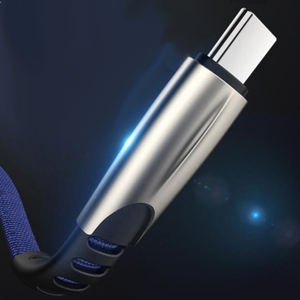 <span class=keywords><strong>Cable</strong></span> de carga micro USB de carga rápida 3A <span class=keywords><strong>original</strong></span> <span class=keywords><strong>cable</strong></span> <span class=keywords><strong>cargador</strong></span> de línea de datos de aleación de zinc tipo C - Product Image 2
