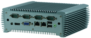 Безвентиляторный Чистая box <span class=keywords><strong>pc</strong></span>, мини box barebone системы B805J, тонкий клиент компьютер с RS232/RS485/RS422