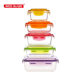 Icoo — ensemble de conteneurs alimentaires en verre, 10 pièces, stockage des aliments à emporter - Product Image 4