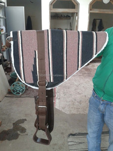 Western Horse Equestrian Bareback <b>Pad</b> with Polycotton Lining Foam <b>Cushion</b> in Custom Sizes Colors & Designs at Factory Prices - Product Image 2