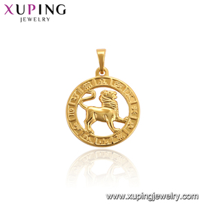 33755 xuping Perhiasan Kostum Berlapis Emas 24k Grosir Liontin - Product Image 5