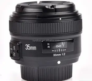 Yongnuo كاميرا عدسة 35 مللي متر YN35mm F2 لكانون لنيكون F/2 f2.0 العدسات