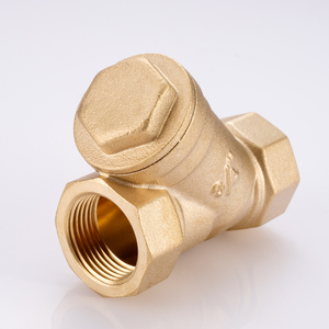 DN15 pirinç Y tipi süzgeç, çek valf ss net - Product Image 2