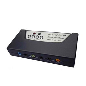 7in1 USB 7.1 Son externe Surround 3D Canal de poche <span class=keywords><strong>Audio</strong></span> virtuel ultime en déplacement - Product Image 6