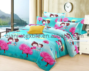 Nhà Máy Trực Tiếp Bán Polyester Linen Vải Tấm Phẳng 100% Polyester Vải Cho Bộ Đồ Giường - Product Image 4