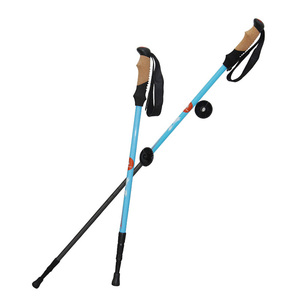 Canne <span class=keywords><strong>de</strong></span> randonnée télescopique ultralégère rétractable bâtons <span class=keywords><strong>de</strong></span> marche pour les aventures en plein air - Product Image 6