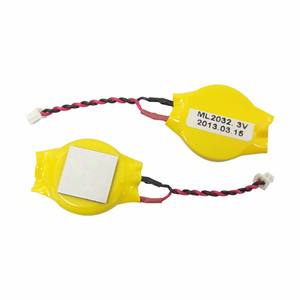 Batería de Litio 3v <span class=keywords><strong>Cr2032</strong></span> <span class=keywords><strong>con</strong></span> Pestañas de Soldadura, Pines, Cables y Conectores - Product Image 5