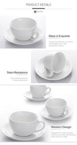 Cổ điển đồ sành sứ Tea Cup Set nhà sản xuất espresso coffee cup Set Elegant & Stylish sứ Bộ đồ ăn - Product Image 6