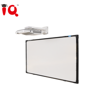 Tableau blanc interactif électronique à écran tactile portable, pas de projecteur, prix bas, Chine Fuzhou