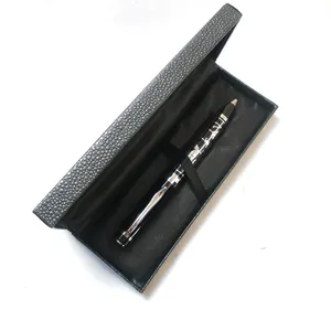 Nueva caja de bolígrafo de <span class=keywords><strong>clase</strong></span> alta de cartón que cubre la superficie no plana negra/caja de embalaje de bolígrafo/bote de cepillo - Product Image 1