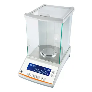 Equipo de laboratorio de instrumento de equilibrio, 220g, 0,0001g, balanza analítica de exportación química