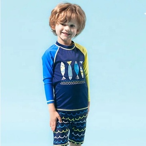 Maillots de <span class=keywords><strong>bain</strong></span> pour garçons en gros, protection <span class=keywords><strong>UV</strong></span> UPF 50+, 2 pièces, <span class=keywords><strong>maillot</strong></span> de <span class=keywords><strong>bain</strong></span> pour enfants - Product Image 1