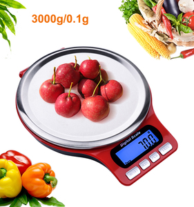 Yieryi Elektronische Keukenweegschaal Weight Balance 3000g/0.1g Rvs Hight Nauwkeurigheid Weegschaal Sieraden Voedsel Dieet Digitale schaal - Product Image 5