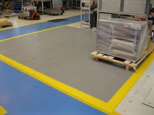 Bền nước bằng chứng linh hoạt lồng vào nhau rắn nhà để xe sàn nhựa gạch cho nhà để xe - Product Image 4