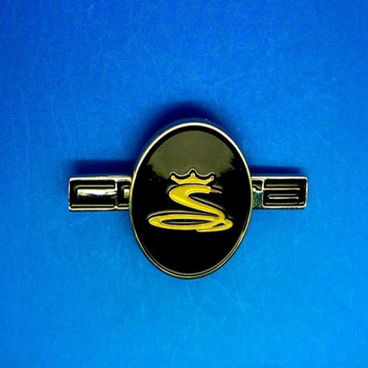Custom Soft enamel Logo gold plated brooch online