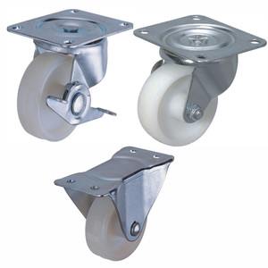 2,5 Zoll 3 "Zoll Low Profile Trundle Caster Nylon PA/PP Kleines Rollen rad - Product Image 4