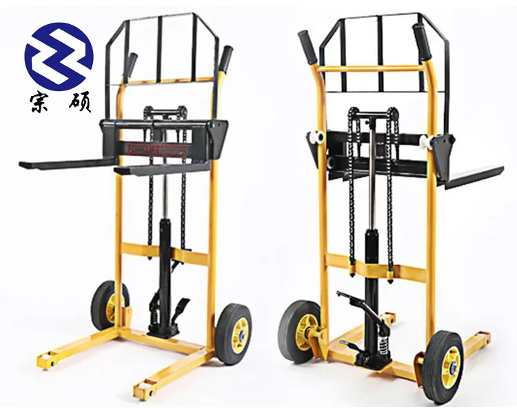 Nhà Máy Bán Hàng Trực Tiếp Của Nhãn Hiệu 1000Kg Thủy Lực Ngã Ba Pallet Nâng Lên Tay Ngã Ba Nâng Lên Cho Bán