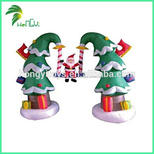 bella romantica natale arco gonfiabile per la promozione - Product Image 1