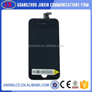 Color negro pantalla táctil para el iphone 4S con OEM calidad original al por mayor en alibaba expreso