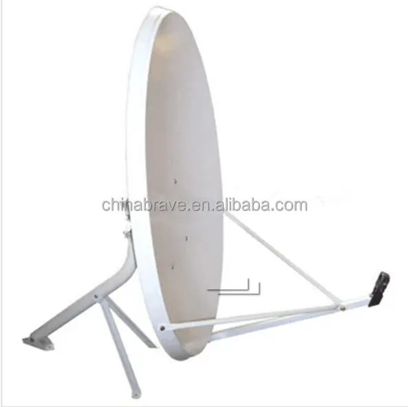 Çanak uydu TV anten alıcı/Ku band 60 cm uydu çanak anten
