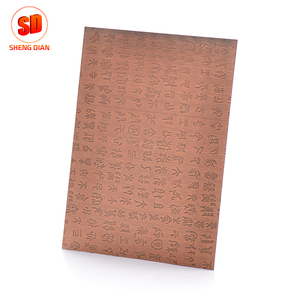 Precio barato laminado en frío cobre plateado DIN 309 <span class=keywords><strong>s</strong></span> tierra Acero inoxidable placa precio - Product Image 1
