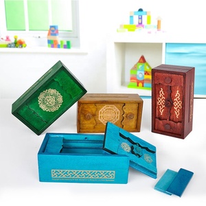 Scatola Puzzle in Legno <span class=keywords><strong>con</strong></span> Scomparto Segreto, Gioco di Logica Rompicapo, Giocattolo Educativo in Legno per <span class=keywords><strong>Bambini</strong></span> - Product Image 2