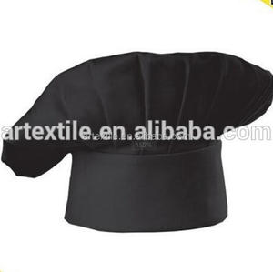 Black <strong>Chef</strong> <strong>Hat</strong>, Custom <strong>Chef</strong> <strong>Hat</strong> for Restaurant, Kitchen <strong>Hat</strong> with Custom Design - Product Image 2