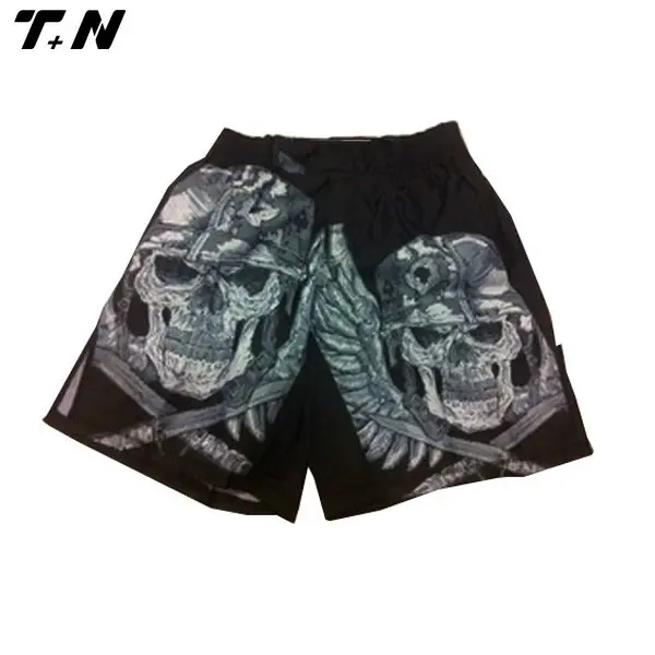 Shorts de luta lycra mma personalizado,