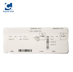 最优质的热敏打印纸空气登机牌通过机票 - Product Image 1