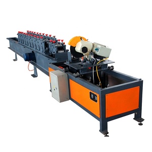 <span class=keywords><strong>PU</strong></span> קצף מתגלגל תריס מסגרת פלדת דלת רול מכונת להרכיב - Product Image 1