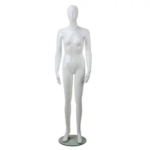 Sợi thủy tinh châu á linh hoạt nữ mannequin thường vụ để hiển thị cửa sổ