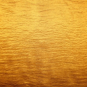 <span class=keywords><strong>Tela</strong></span> Crepé Japonesa de Satén Grueso Teñida de Amarillo con Estampado Dorado, 100% Poliéster Elástico - Product Image 6
