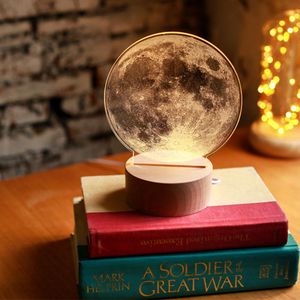 Hot Bán thiết kế phổ biến 3D LED Đèn LED đèn cho Nhà cạnh giường ngủ 3D ánh sáng tâm trạng - Product Image 3