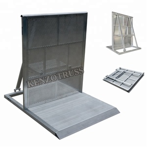 Barrières de sécurité pour piétons en aluminium, barrières de contrôle de foule, barrières de scène de sécurité - Product Image 1