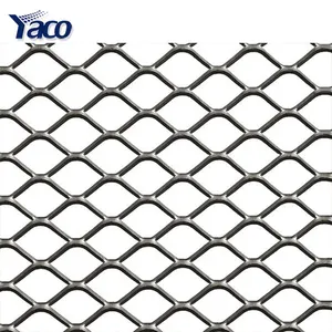 Aluminum suspended ceiling expanded metal mesh / expanded metal stair treads