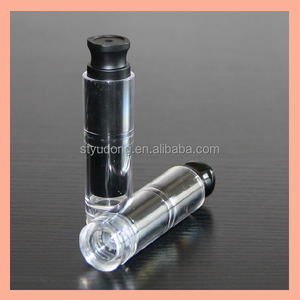 Ls0171 plásticos coloridos vacíos redondo lápiz labial lip balm tubo - Product Image 1